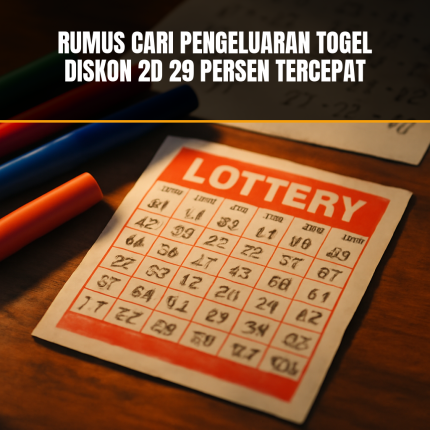 Untuk meghitung pengeluaran togel diskon