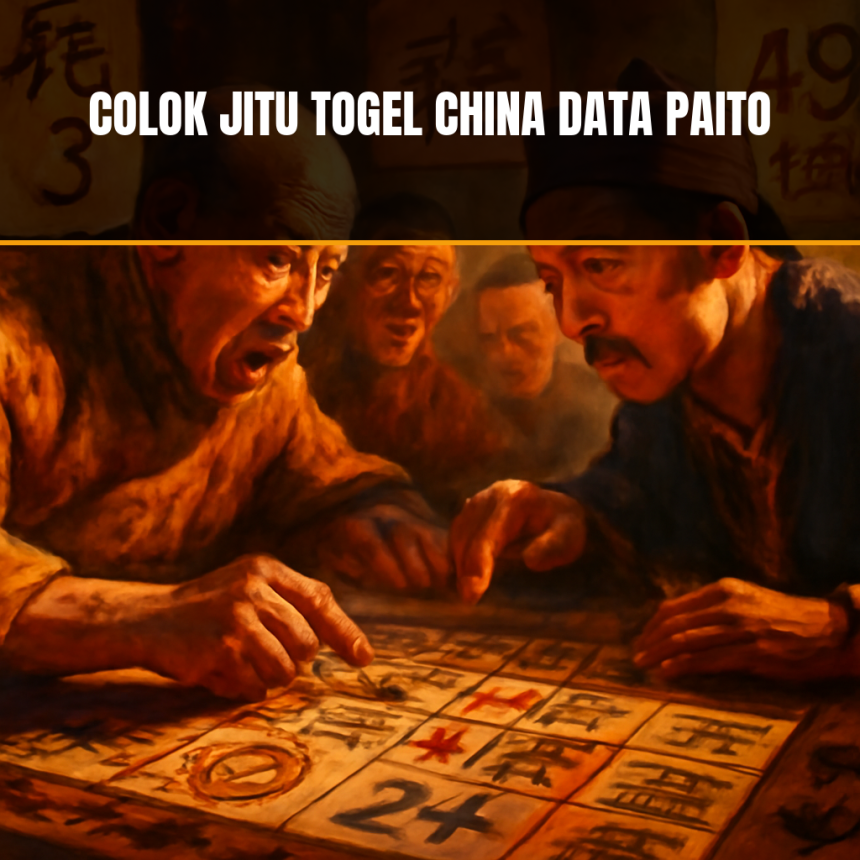 Colok jitu togel china